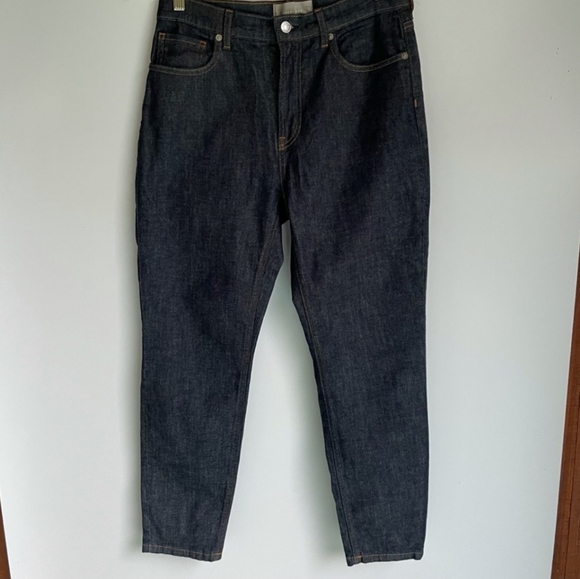 NWOT Everlane High-Rise Ankle Length Jeans in Blue - Picture 5 of 12